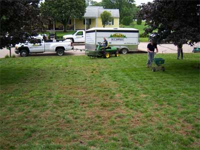 Aeration Overseeding in Massachusetts